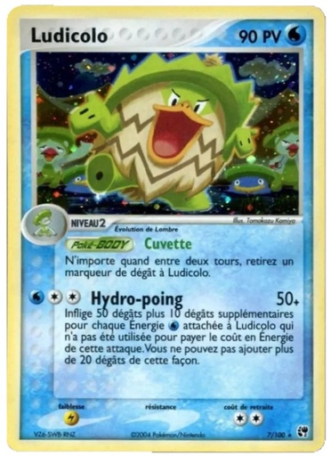 Ludicolo 7/100 Holo