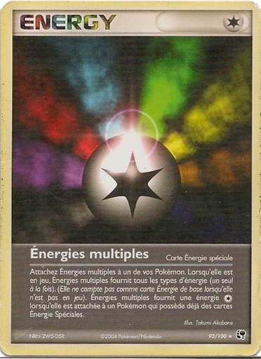 Énergies multiples 93/100 Gagnant