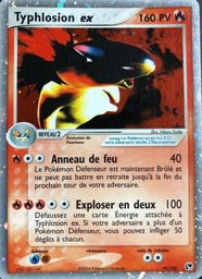 Typhlosion ex 99/100 - EX Tempête de sable - Holo - Pokémon JCC