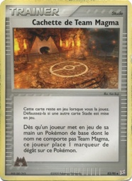 Cachette de Team Magma 83/95 Reverse