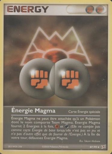 Énergie Magma 87/95 Tsuguyoshi Yamato