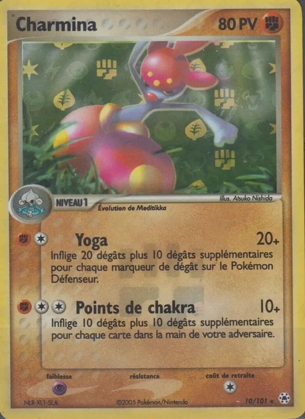 Charmina 10/101 - EX Légendes Oubliées - Holo - Pokémon JCC