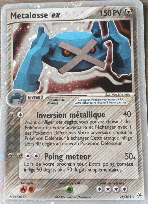 Metalosse ex 95/101 - EX Légendes Oubliées - Holo - Pokémon JCC