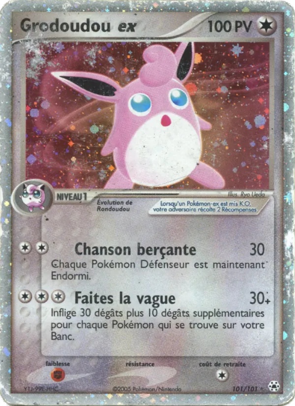Grodoudou ex 101/101 - EX Légendes Oubliées - Holo - Pokémon JCC
