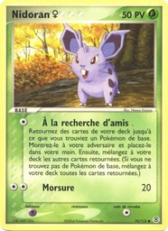 Nidoran ♀ 70/112 - EX Rouge Feu & Vert Feuille - Jeremy Maron - Pokémon JCC