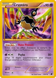 Cryptéro 118/116 - Glaciation Plasma - Pokémon JCC