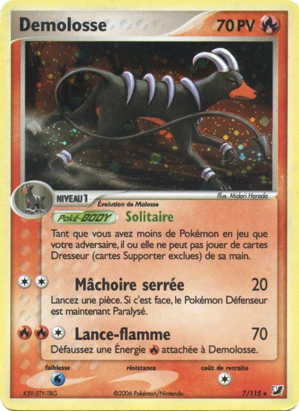 Demolosse 7/115 - EX Forces Cachées - Holo - Pokémon JCC