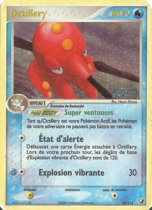 Octillery 10/115 - EX Forces Cachées - Holo - Pokémon JCC
