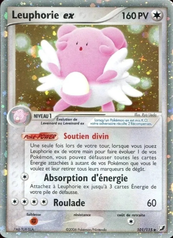 Leuphorie ex 101/115 - EX Forces Cachées - Holo - Pokémon JCC
