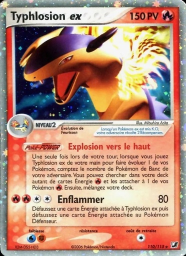 Typhlosion ex 110/115 Holo