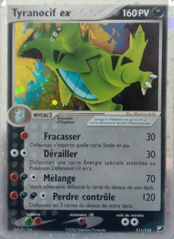 Tyranocif ex 111/115 - EX Forces Cachées - Holo - Pokémon JCC