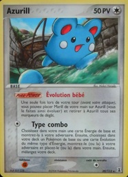 Azurill 20/113 - EX Espèces Delta - Logo de la série - Pokémon JCC