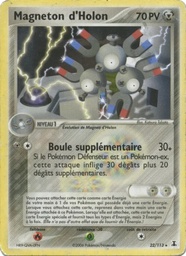 Magneton d'Holon 22/113 - EX Espèces Delta - Logo de la série - Pokémon JCC