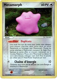Métamorph 35/113 - EX Espèces Delta - Logo de la série - Pokémon JCC