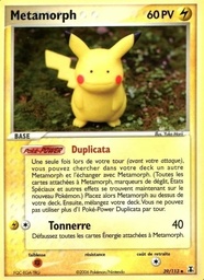 Métamorph 39/113 - EX Espèces Delta - Logo de la série - Pokémon JCC