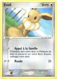 Evoli 69/113 - EX Espèces Delta - Logo de la série - Pokémon JCC