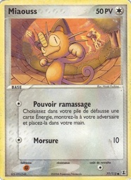 Miaouss 77/113 - EX Espèces Delta - Logo de la série - Pokémon JCC