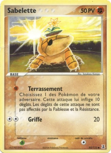 Sabelette 82/113 Logo de la série