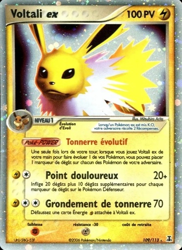 Voltali ex 109/113 Holo