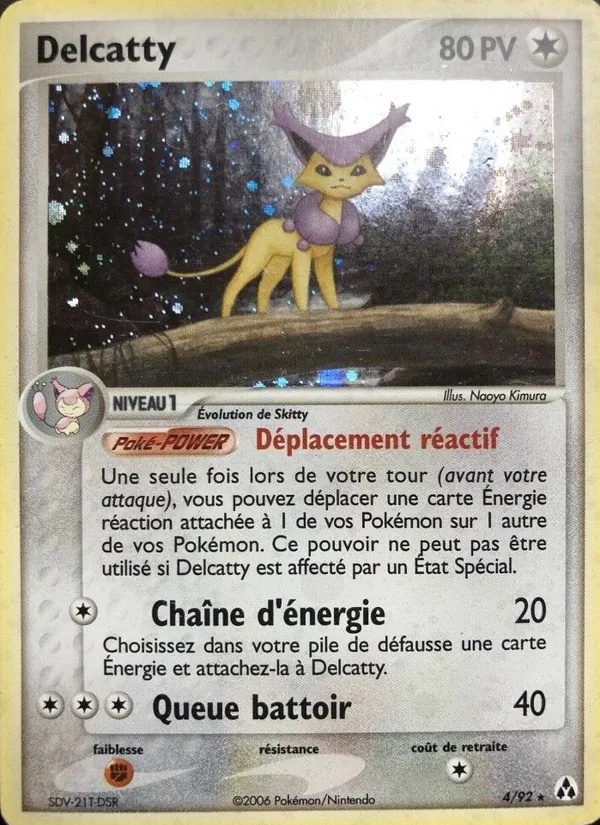 Delcatty 4/92 - EX Créateurs de légendes - Holo - Pokémon JCC