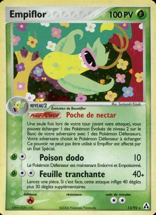 Empiflor 13/92 - EX Créateurs de légendes - Holo - Pokémon JCC