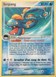 Serpang 18/92 - EX Créateurs de légendes - Logo de la série - Pokémon JCC