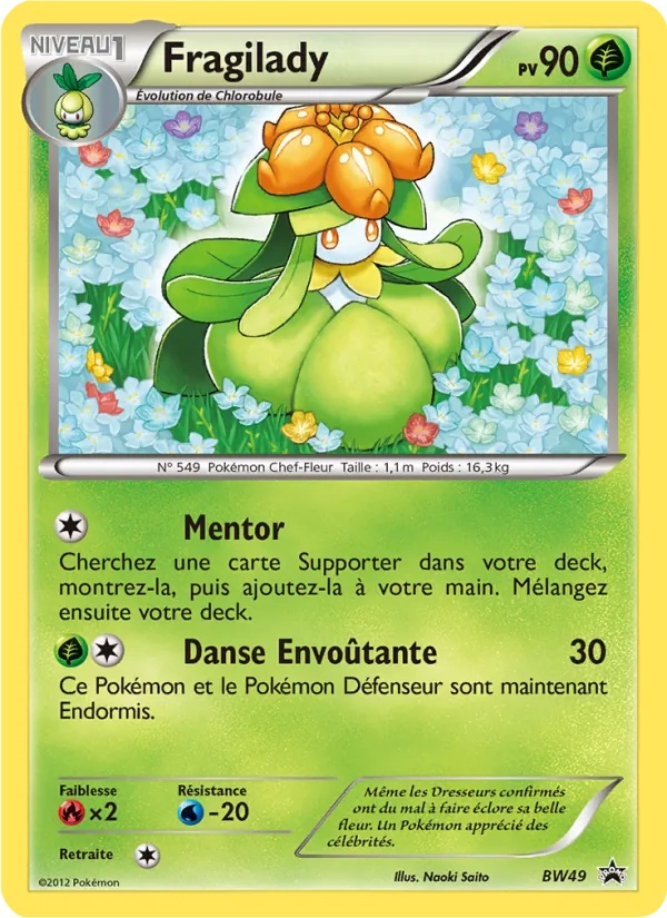 Fragilady BW49/101 - Promo BW - Pokémon JCC