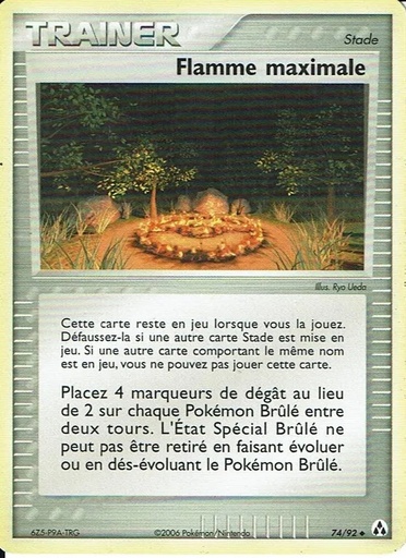 Flamme maximale 74/92 Jimmy Ballard