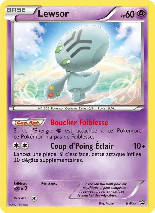 Lewsor BW55/101 - Promo BW - Pokémon JCC