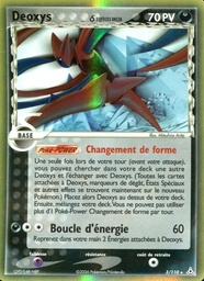Deoxys δ 3/110 Holo Logo de la série