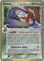 Deoxys δ 4/110 Holo Logo de la série