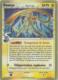 Deoxys δ 6/110 Holo Logo de la série