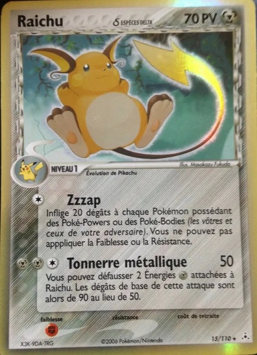 Raichu δ 15/110 Holo