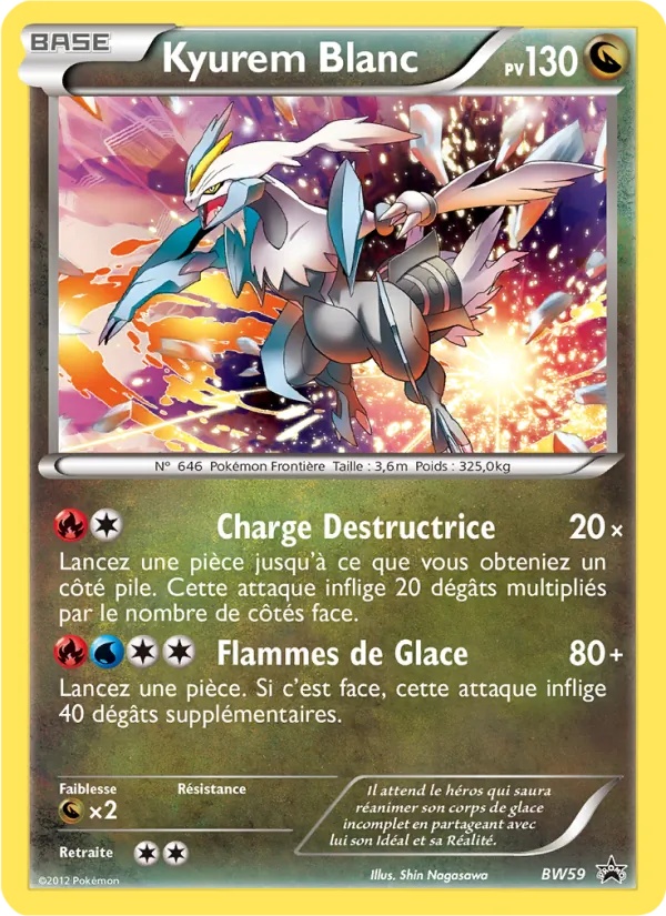 Kyurem Blanc BW59/101 - Promo BW - Pokémon JCC