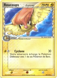 Roucoups δ 49/110 - EX Fantômes Holon - Logo de la série - Pokémon JCC