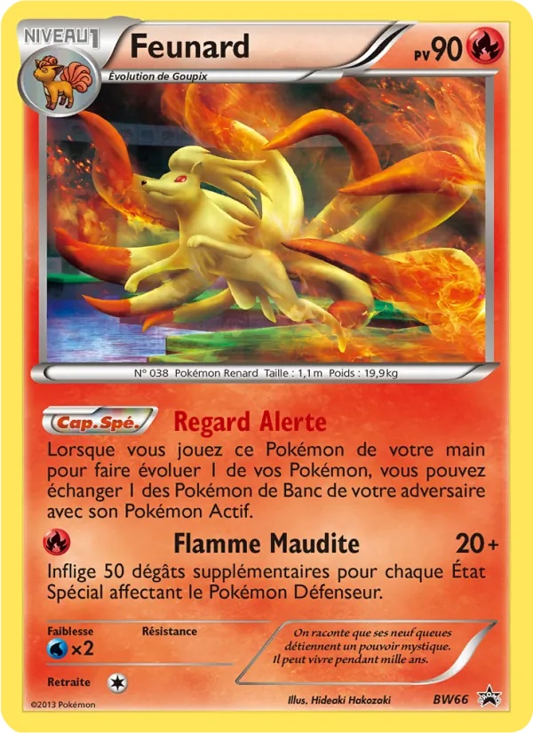 Feunard BW66/101 - Promo BW - Pokémon JCC