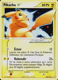 Pikachu ☆ 104/110 - EX Fantômes Holon - Holo - Pokémon JCC