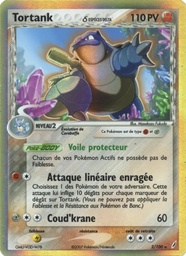 Tortank δ 2/100 - EX Gardiens de Cristal - Holo Logo de la série - Pokémon JCC