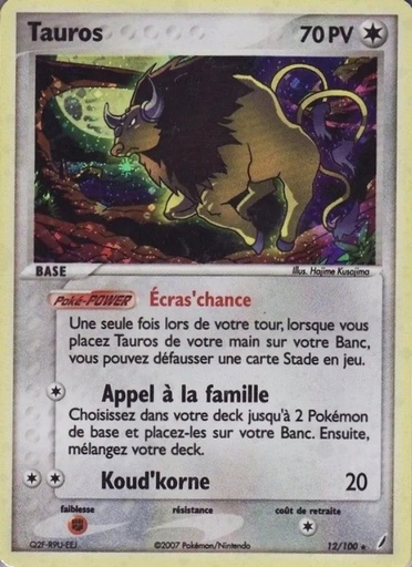 Tauros 12/100 Holo