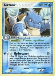 Tortank 14/100 - EX Gardiens de Cristal - Championnats Nationaux Staff - Pokémon JCC