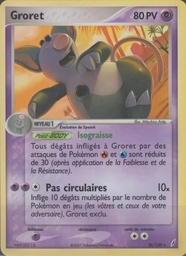 Groret 20/100 - EX Gardiens de Cristal - Logo de la série - Pokémon JCC