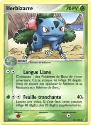 Herbizarre 35/100 - EX Gardiens de Cristal - Logo de la série - Pokémon JCC