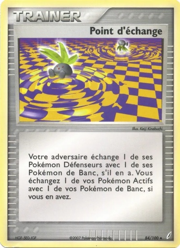 Point d'échange 84/100 Logo de la série