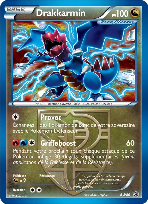 Drakkarmin BW80/101 - Promo BW - Pokémon JCC