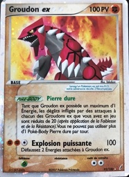 Groudon ex 93/100 - EX Gardiens de Cristal - Holo - Pokémon JCC