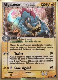 Aligatueur δ 2/101 Holo Logo de la série