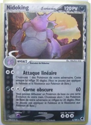 Nidoking δ 6/101 Holo Logo de la série