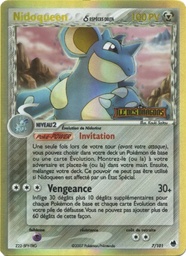Nidoqueen δ 7/101 Holo Logo de la série