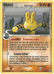 Elekid δ 48/101 - EX Île des Dragons - Logo de la série - Pokémon JCC