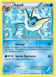Aquali BW89/101 - Promo BW - Pokémon JCC